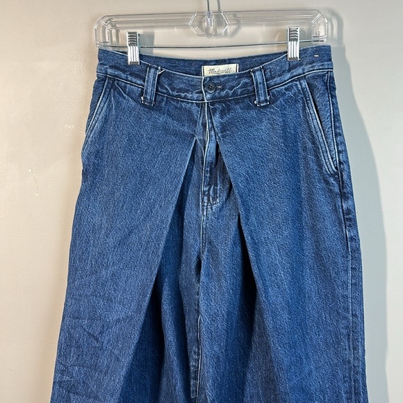 Madewell Extra Wide Leg Jeans Size 28 - Picture 4 of 16